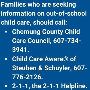 Phone numbers to call for information